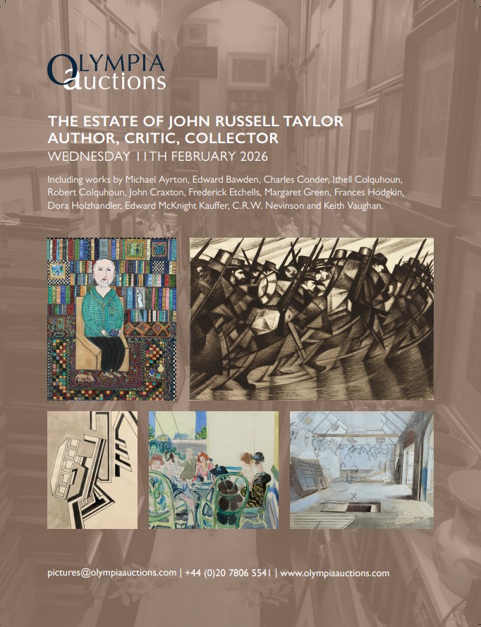 The Estate of John Russell Taylor: Author, Critic, Collector
